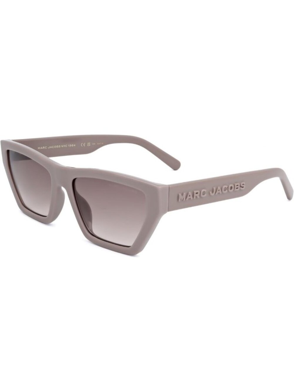 Chic Beige/Brown Shaded Women's Sunglasses 55/17/145 - Stylish UV Protection